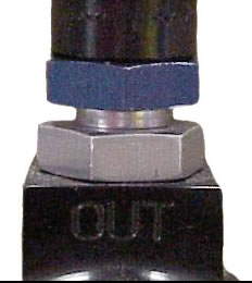 -8an Fuel shut off fitting W/ 2 # 8 O-ring - Click Image to Close