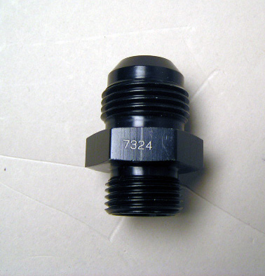 -10an to -8 oring inlet fitting