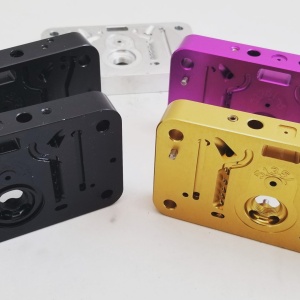 3-circuit gas billet M/B. Black Builder Kit